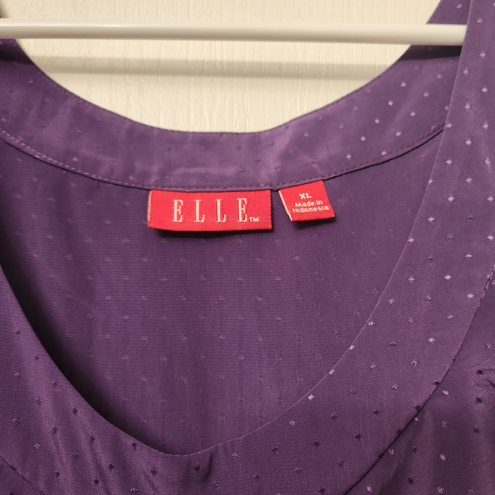 ELLE Purple Ruffle Dress - Picture 5 of 6